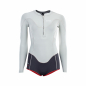 Preview: ION Amaze Hot Shorty Langarm 1,5mm Front-Zip Frauen warm white