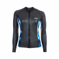 Preview: ION Neo Zip Top Skin Langarm 2/1mm Frauen blue capsule