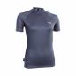 Preview: ION Rashguard manches courtes femmes steel blue