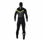 Preview: Mystic Legend Hooded 5/3 Wetsuit Men Black/Lime