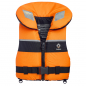 Preview: Crewsaver Spiral Feststoffweste 100N Für Juniors Bis 30 - 40 Kg Orange Vorderansicht