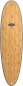 Preview: Buster Surfboards Egg Holz Bambus 6'6