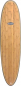 Preview: Buster Surfboards Magic Glider Wood Bamboo 7'2