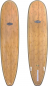 Preview: Buster Surfboards Mini Malibu Wood Bamboo 7'6