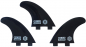 Preview: Buster Thruster Surfboard Soft Fin Set Medium 4.37" (en anglais)