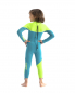 Preview: Jobe Muta Boston 3/2mm Back-Zip Bambini Blu Verde