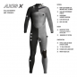 Preview: Xcel Axis X OS Muta 4/3mm Back-Zip Uomo Jet Black