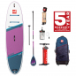 Preview: Red Paddle Co RIDE SE SUP 10'6" x 32" x 4.7" MSL SET Lila-Weiss