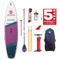 Preview: Red Paddle Co SPORT SE SUP 11'3" x 32" x 4.7" MSL SET Lila-Weiss