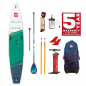 Preview: Red Paddle Co VOYAGER SUP SET 13'2" x 30" x 6" MSL Vert-Blanc