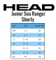 Preview: Head Sea Ranger 1.5 Shorty Wetsuit Green para niños