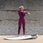 Preview: Xcel Comp X2 wetsuit 4/3mm front zip women Plum