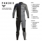 Preview: Xcel Traje de buceo Phoenix X2 4/3mm Hombre Negro/Grafito