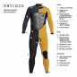 Preview: Xcel Traje de buceo Drylock X2 con capucha 5/4mm Cremallera frontal Hombre Negro