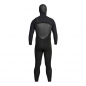 Preview: Xcel Traje de buceo Drylock X2 con capucha 5/4mm Cremallera frontal Hombre Negro