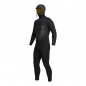 Preview: Xcel Traje de buceo Drylock X2 con capucha 5/4mm Cremallera frontal Hombre Negro