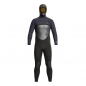 Preview: Xcel Traje de buceo Drylock X2 con capucha 5/4mm Cremallera frontal Hombre Negro