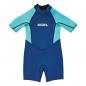 Preview: Xcel Toddlers Axis OS Neoprenanzug 1mm Back-Zip Kinder Faint Blue Vorderansicht