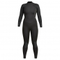 Preview: Xcel Axis OS Wetsuit 5/4mm Back-Zip Mujer Negro Flor