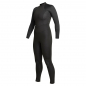 Preview: Xcel Axis OS Wetsuit 5/4mm Back-Zip Mujer Negro Flor