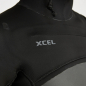 Preview: Xcel Axis X2 Muta con cappuccio 5/4mm Zip frontale Donna Nero