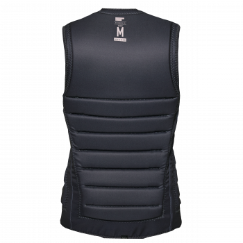 Mystic Juice Impact Vest Wake con zip frontale Donna Grigio Scuro