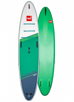 Red Paddle Co VOYAGER MSL Board Set 12'6" x 32" x 6" mit Hybrid Tough 3-teiliges Paddel