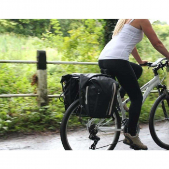 OverBoard bolsa impermeable para bicicleta negra
