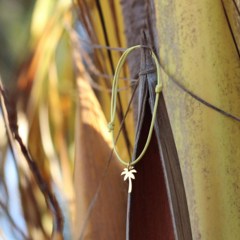 Silver+Surf silver jewelry palm tree size S gold-plated