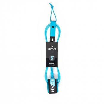 ROAM Surfboard Leash Premium 6.0 183cm 7mm Blue