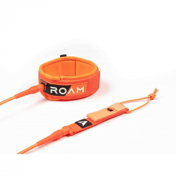 ROAM Surfboard Leash Premium 9.0 genou 7mm orange