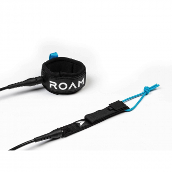 ROAM Surfboard Leash Comp 6.0 183cm 6mm Black