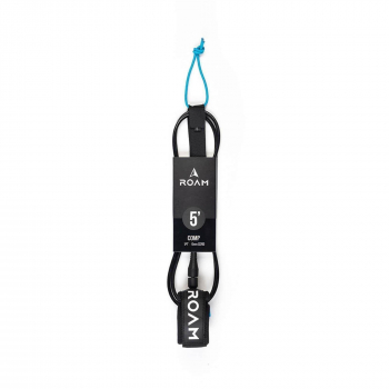 ROAM Leash per tavola da surf Comp 5.0 152cm 6mm Nero