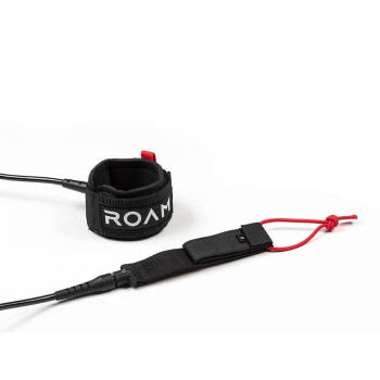 ROAM Surfboard Leash Extra Fuerte 7.0 7mm Negro