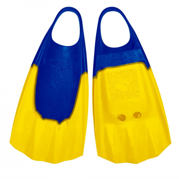 Pinne Bodyboard WAVE GRIPPER L 45-46 Blu Giallo