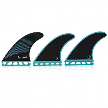 FUTURES Thruster Fin Set R4 Honeycomb Legacy Rake