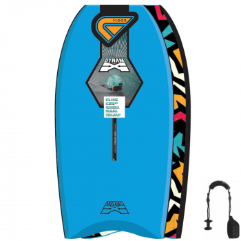 FLOOD Bodyboard Dynamx Stringer 41 Bleu Tribal