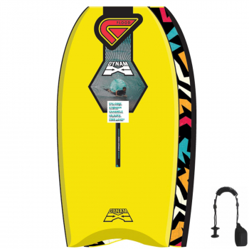 FLOOD Bodyboard Dynamx Stringer 41 Amarillo Tribal