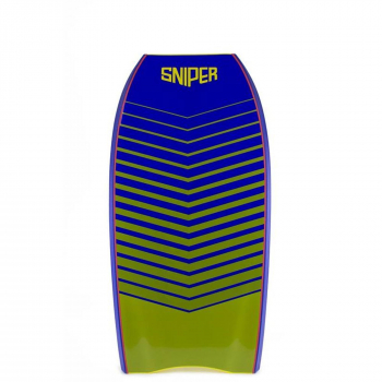 SNIPER Bodyboard Vyrus PE 40 Chevron Yellow