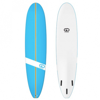 GO Softboard 8.0 Soft Top Surfboard Blu