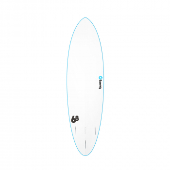 Surfboard TORQ Softboard 6.8 Funboard blue