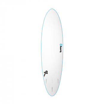 Surfboard TORQ Softboard 7.2 Funboard Blue