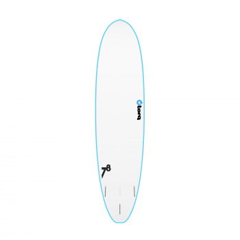 Surfboard TORQ Softboard 7.8 VP Funboard blue