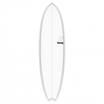 Surfboard TORQ Epoxy TET 7.2 Fish Pinlines