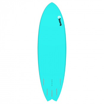 Surfboard TORQ Epoxy TET 5.11 Fish Blue Pinline