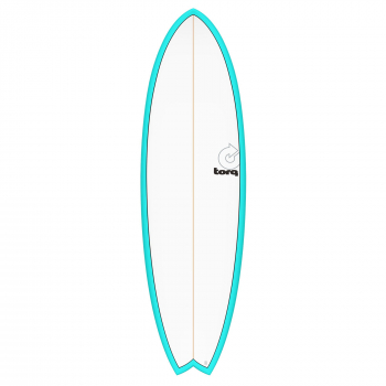 Surfboard TORQ Epoxy TET 5.11 Fish Blue Pinline