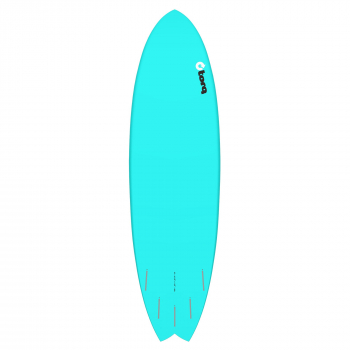 Surfboard TORQ Epoxy TET 6.3 Fish Blue Pinline