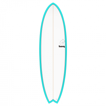 Surfboard TORQ Epoxy TET 6.3 Fish Blue Pinline