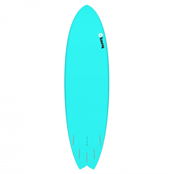 Surfboard TORQ Epoxy TET 6.6 Fish Blue Pinline