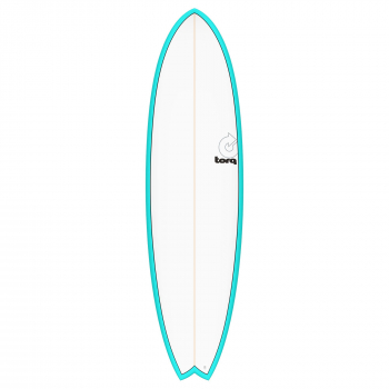 Surfboard TORQ Epoxy TET 7.2 Fish Blue Pinline